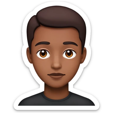 user picture placeholder, dark colors sticker