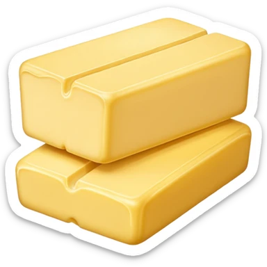 bar of butter sticker