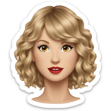 Taylor Swift album record sticker