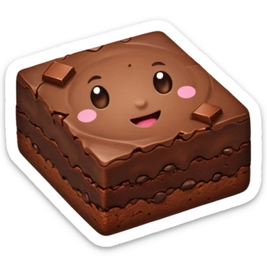 brownie fit sticker