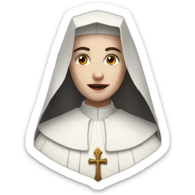 Valek from the Nun sticker