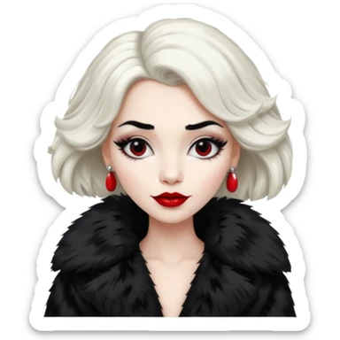 Cruella sticker