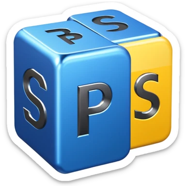 crea los logos de photoshop, ilustrador, visual studio code con estilo 3D sticker