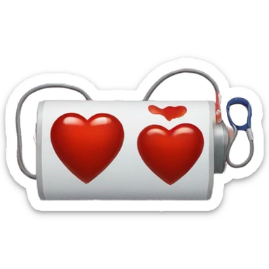 blood pressure emoji sticker