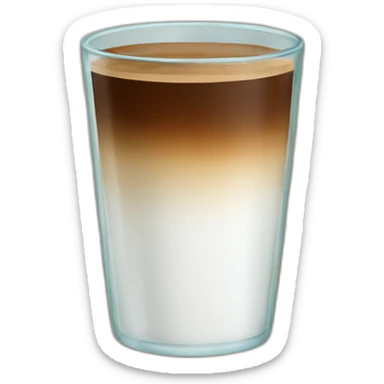 coffee glass sticker