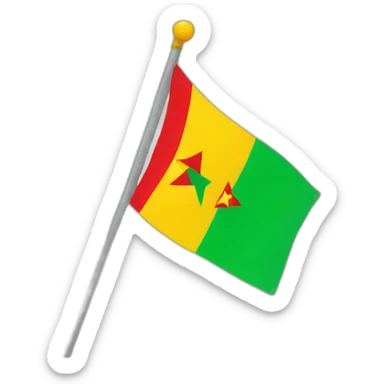 Amazigh flag sticker