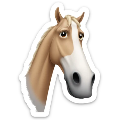 long nose sticker
