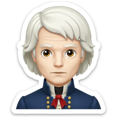Maximilien Robespierre sticker