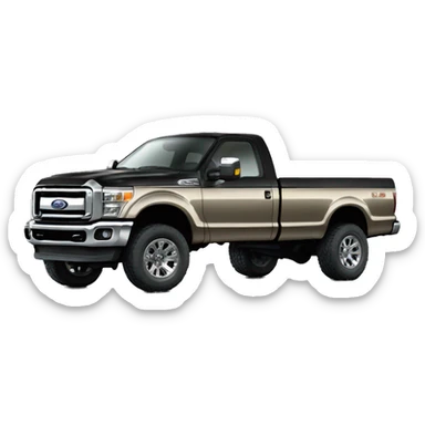 f250 highboy ford truck sticker