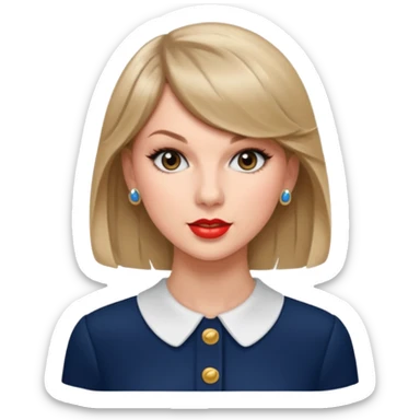 Rapper Taylor swift sticker