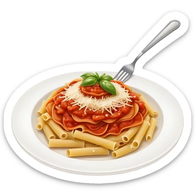 pasta dinner sticker