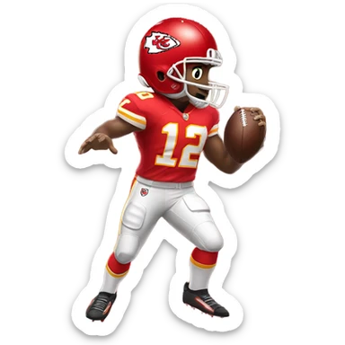 KC chiefs  sticker