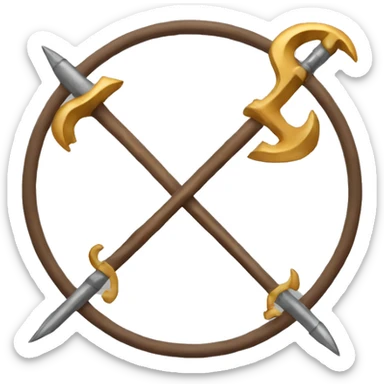 Sagittarius symbol sticker