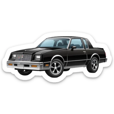 1985 chevy monte ss sticker