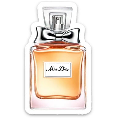 Miss Dior perfume sticker