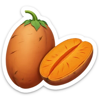 sweet potato sticker