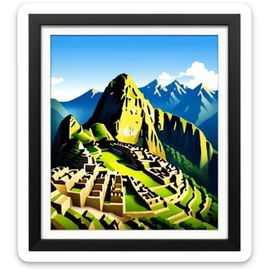 Machu Picchu  sticker