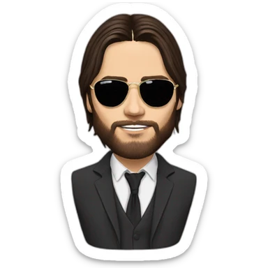 jared leto sticker