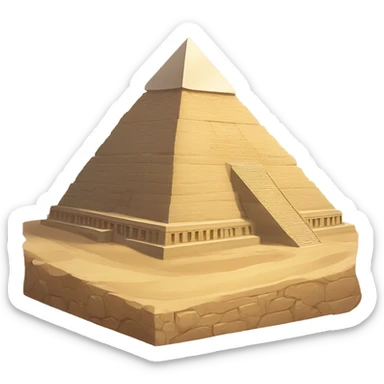 Pyramide of Egypt sticker