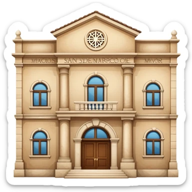 universidad mayor de san mar cos  sticker