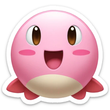Kirby sticker