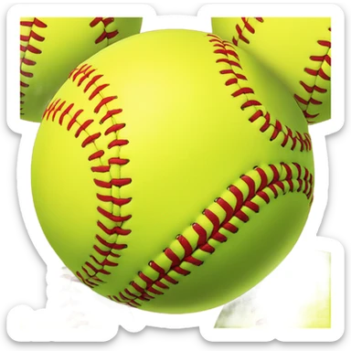 softball sticker