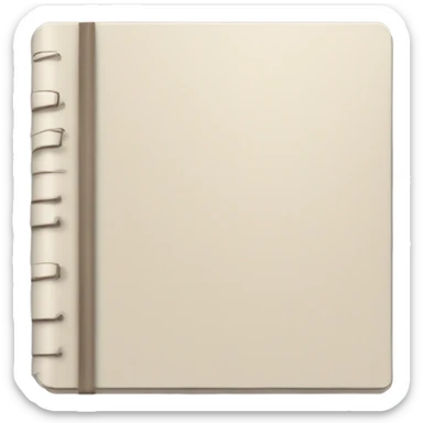 empty agenda sticker