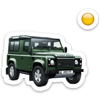 Land Rover defender 90 sticker