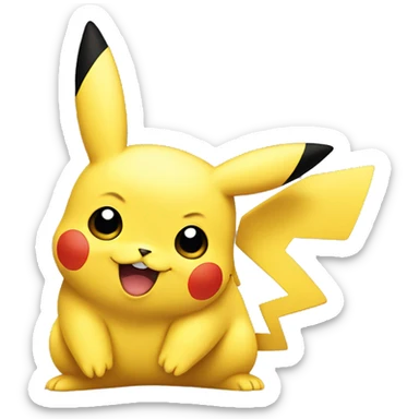 Pikachu sticker