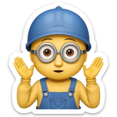 minion labubu mix sticker