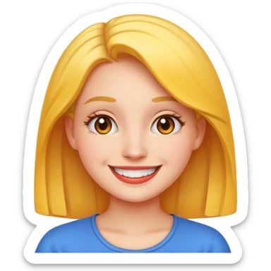 Emoji to look like myself use my profile picture.  Im a female you idiot sticker