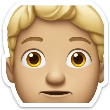 Side eye guilty  sticker