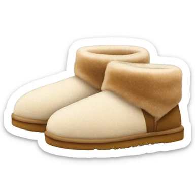 UGG slippers  sticker