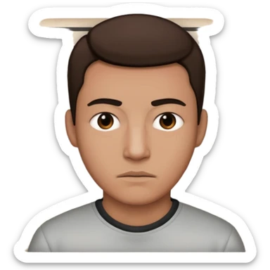 suspect on a mugshot sticker