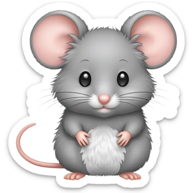cute mouse sticker
