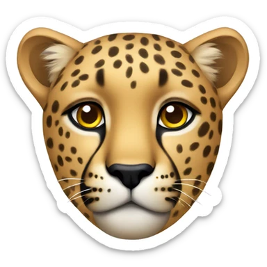 Cheetah  sticker