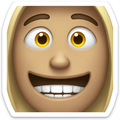 sad but kind of happy  sticker