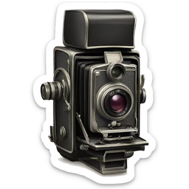 vintage camera  sticker