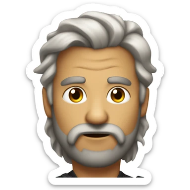 Un escorpión con cara de demonio sticker