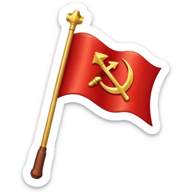 Ussr flag sticker