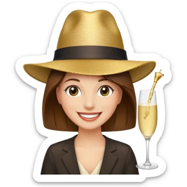 😅  (précisément celui-ci)qui fête anniversaire  sticker