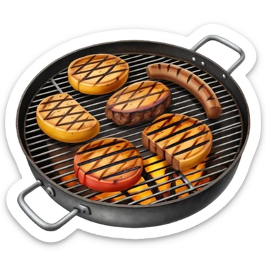 bbq emoji sticker