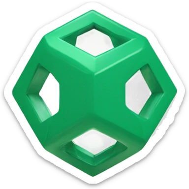 Design: Rotating hexagonal core with energy rings
Animation: Core spinning with orbital rings pulsing
Style: Tech-minimal, clean
Colors: Emerald green with white highlights
Suggested filename: hexcore.gif sticker
