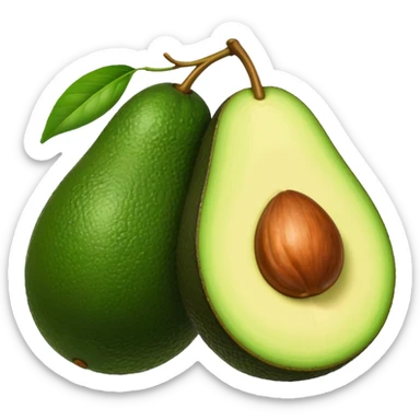 avocado sticker