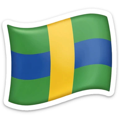 Create an emoji of independantists Guadeloupe flag it looks like the suriname one  sticker