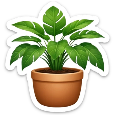 Unique Houseplant sticker