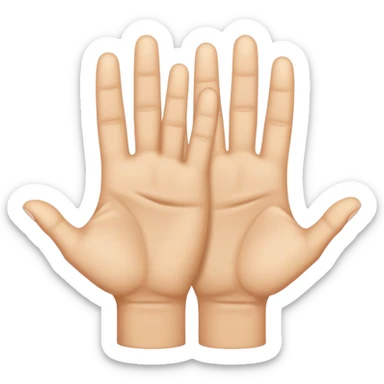 Creation of Adam hands  sticker