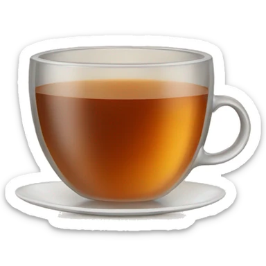 Cup of tea sticker