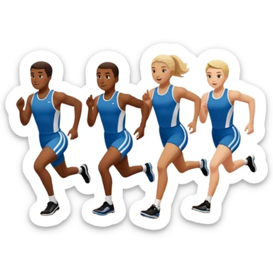 Number 7 Printed Athletes sticker