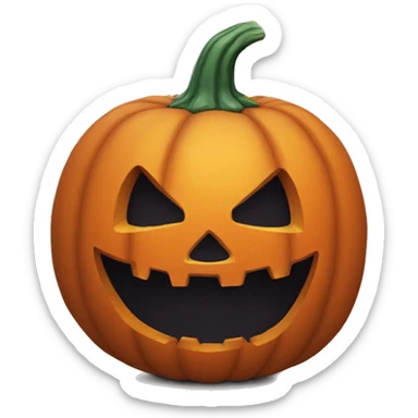 Jack’o lantern sticker